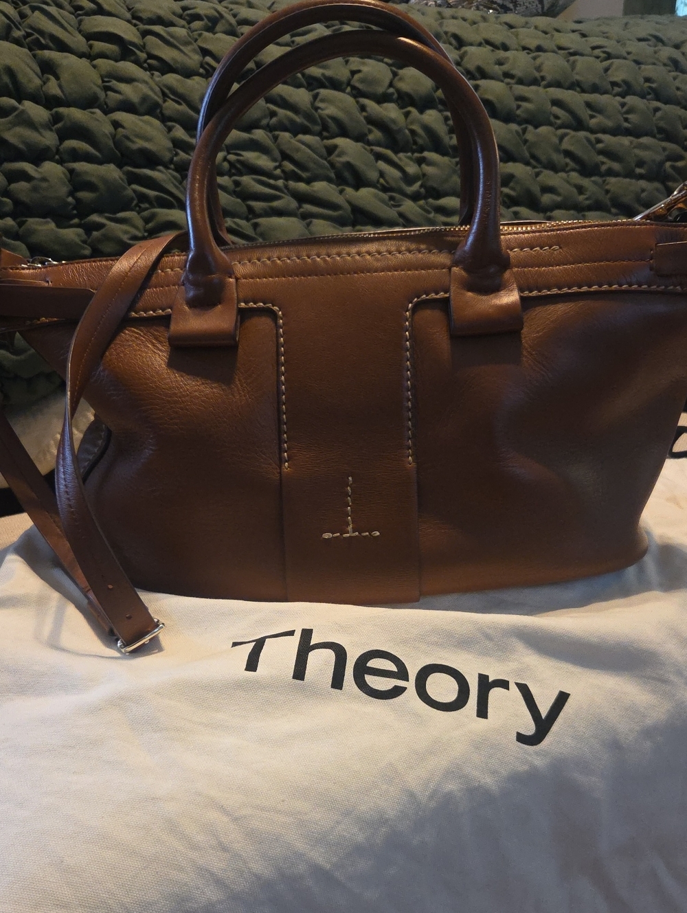Authentic Theory "T-Bar" satchel handbag